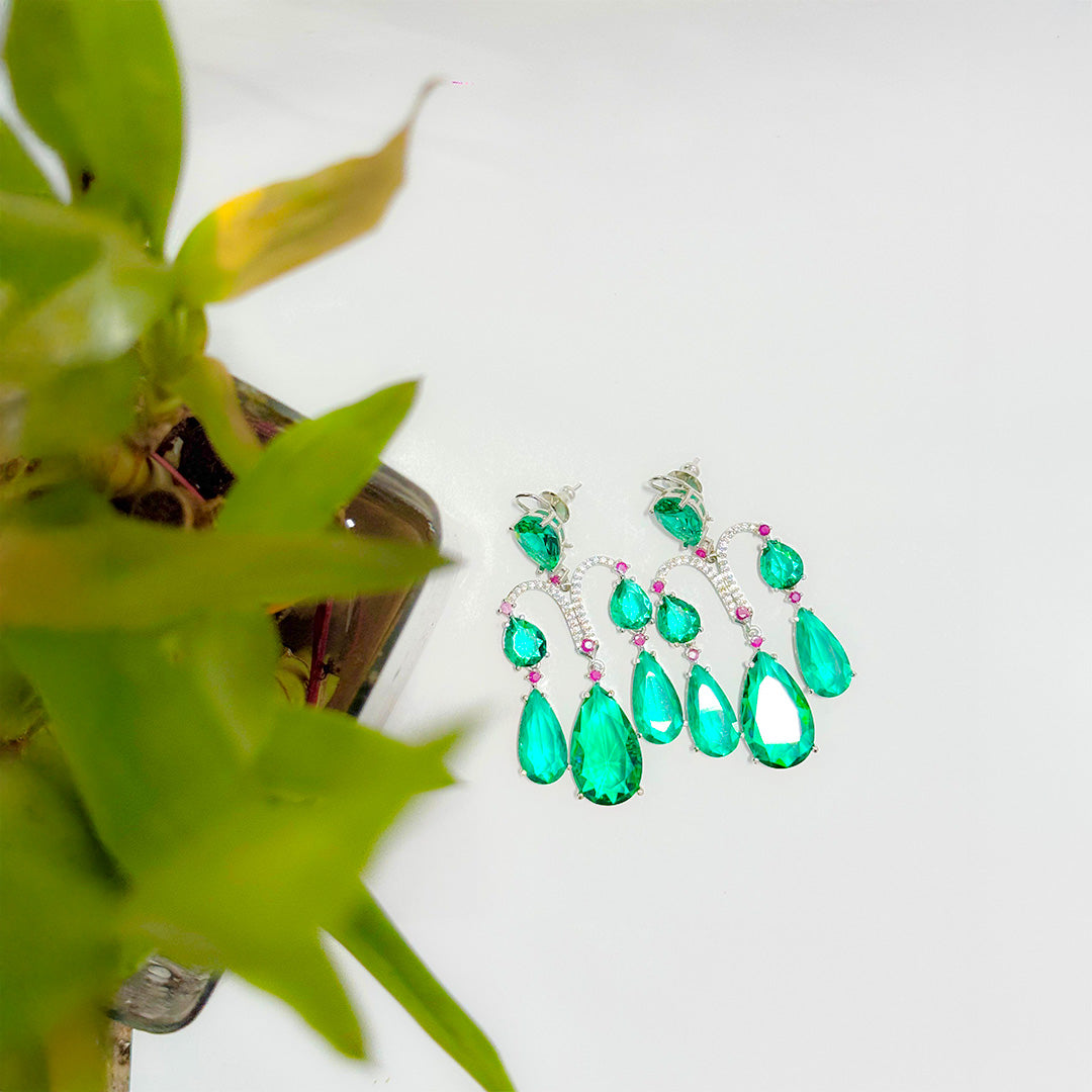 Ocean Breeze Chandelier Earrings