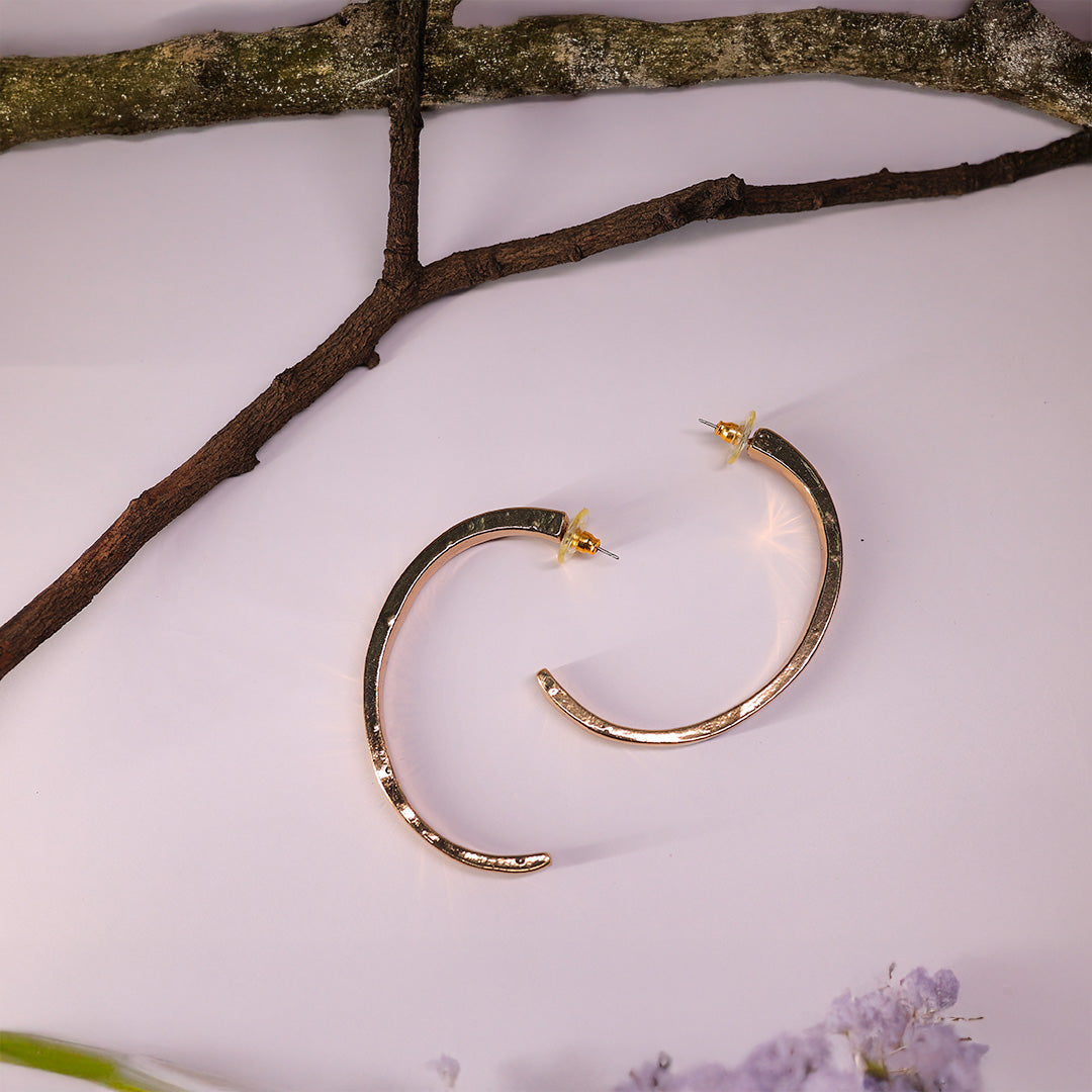 Semi Hoop Earrings