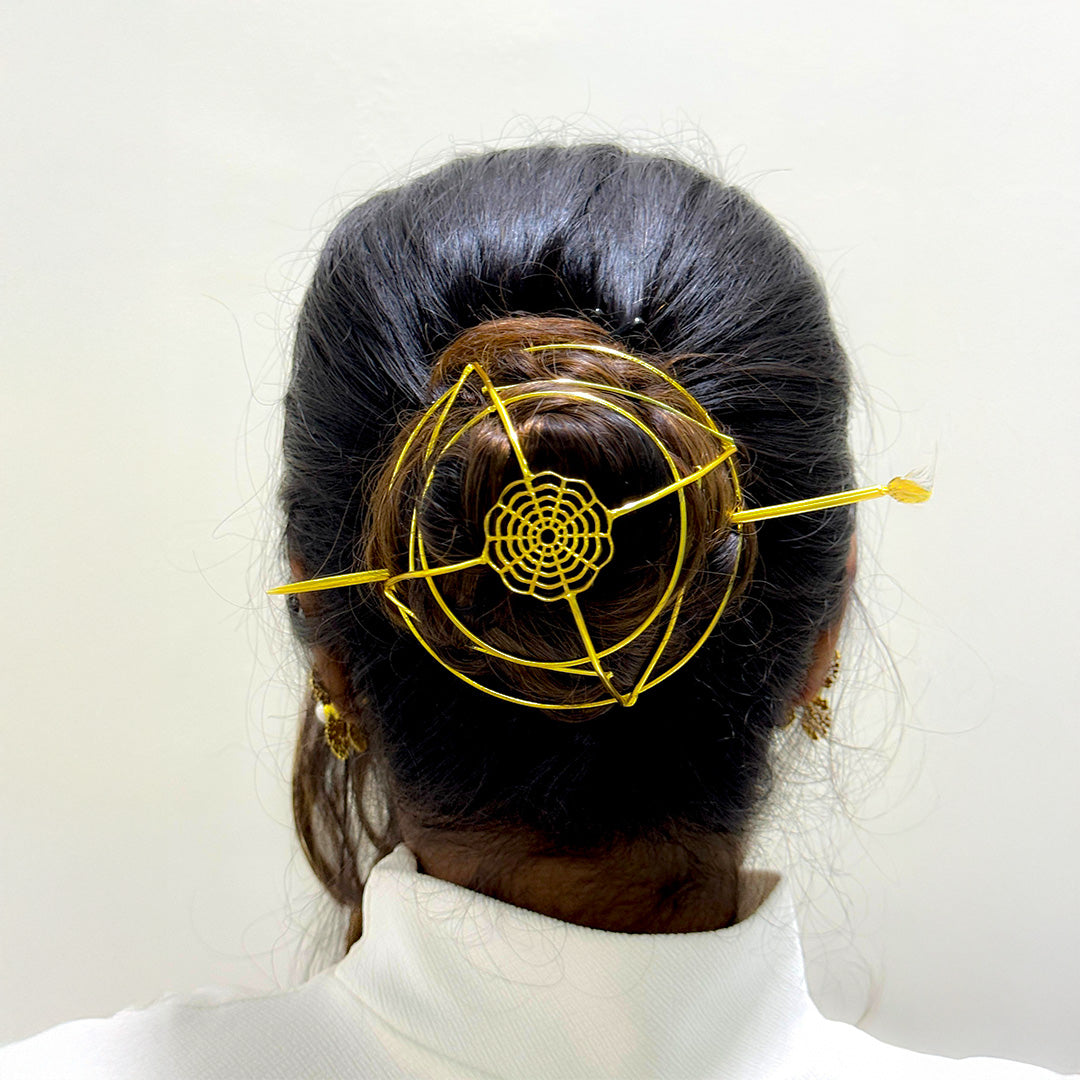 Spiral Hair Bun