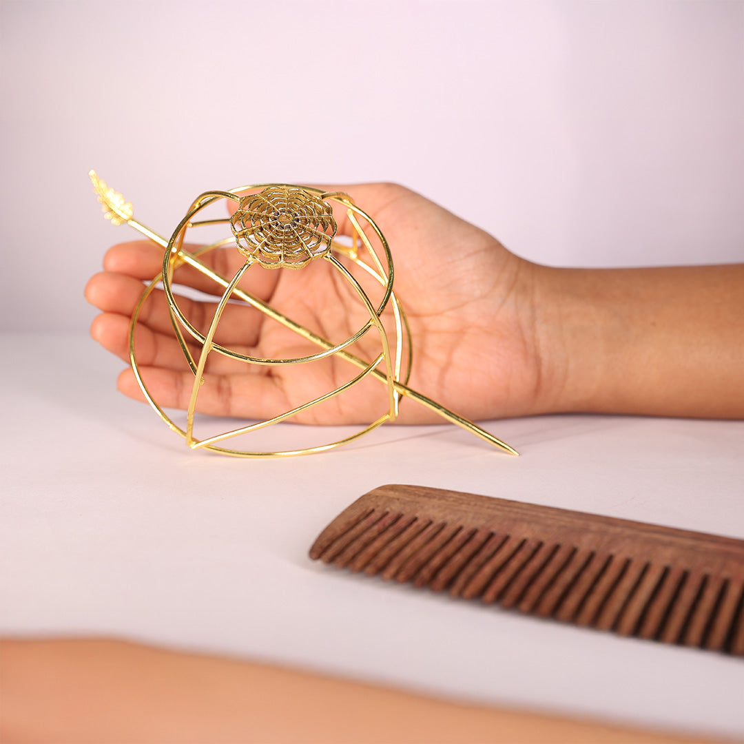 Spiral Hair Bun