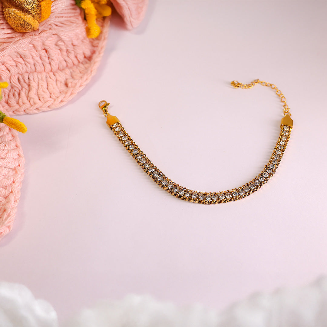 Crystal Wave Bracelet