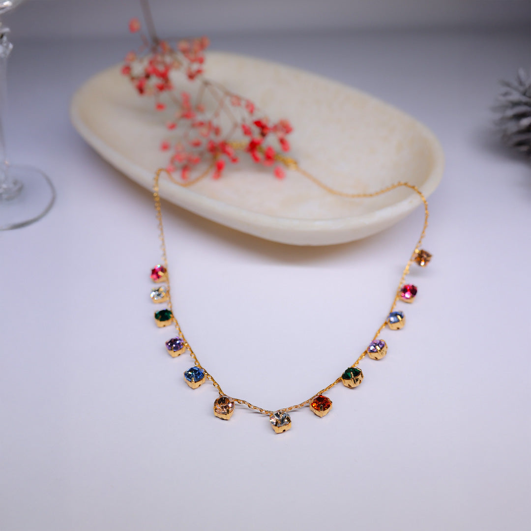 Rainbow Whisper necklace