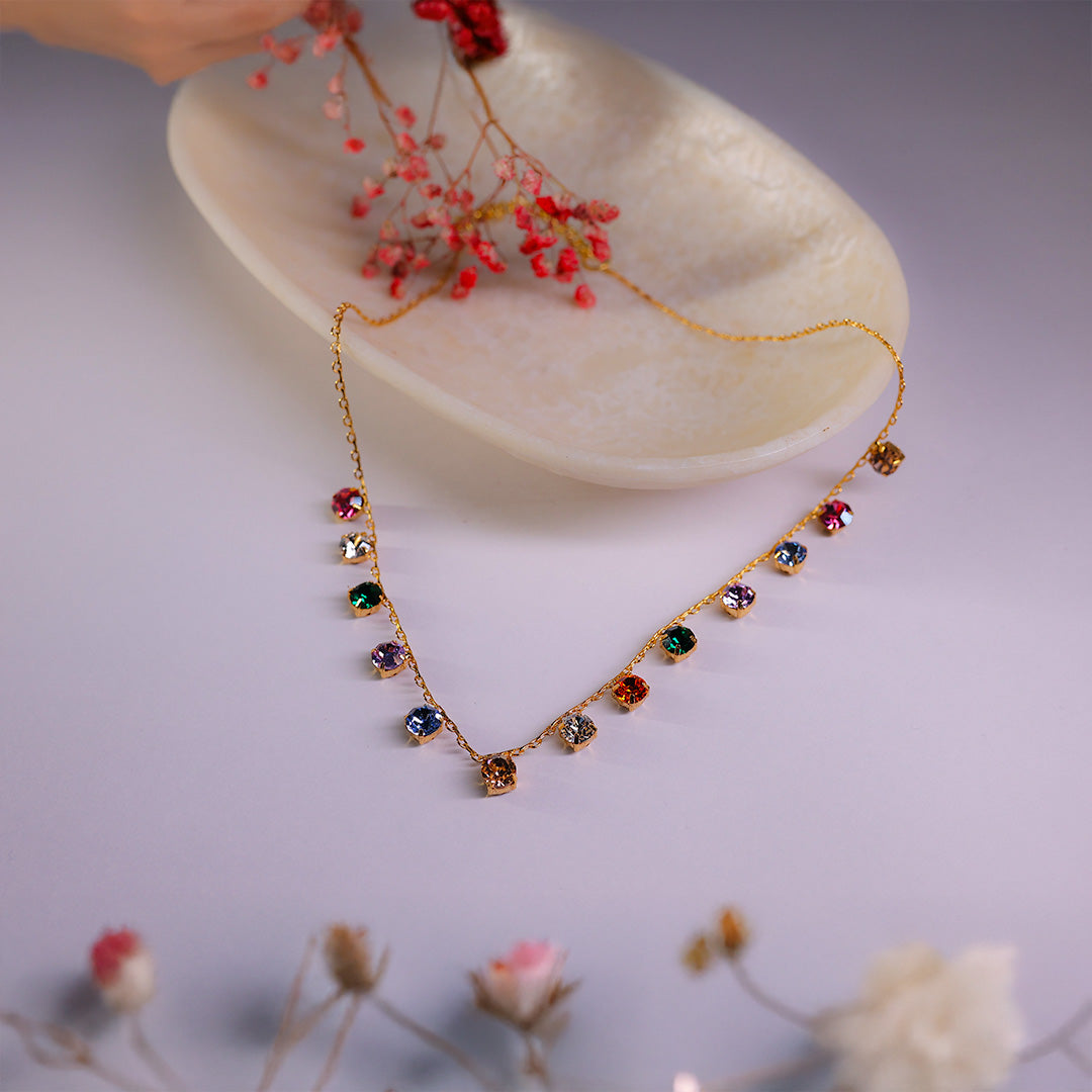 Rainbow Whisper necklace